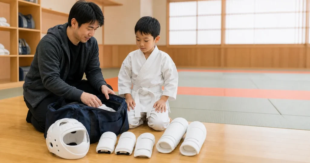 子供の道着と防具の選び方